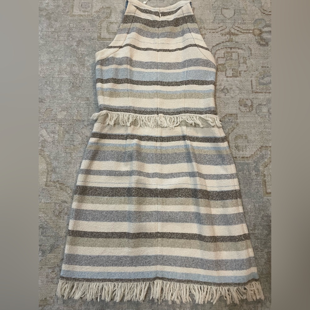 NWT! TORY BURCH STRIPED MINI DRESS- size 6 - Picture 10 of 13